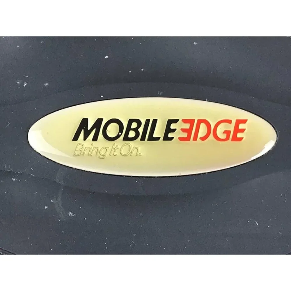 Mobile Edge Unisex Adult Black Burgundy‎ Bring It On Inner Pockets Messenger Bag